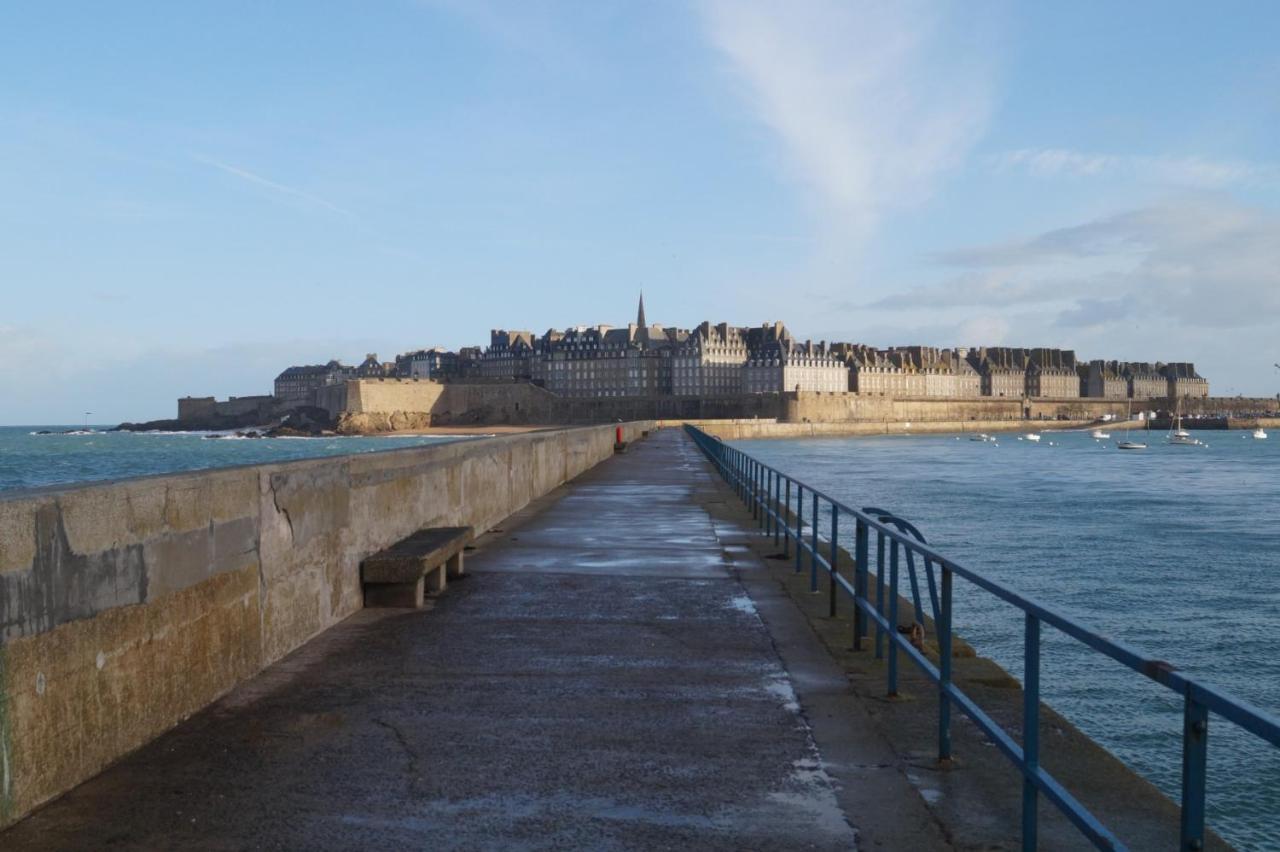 Saint Malo, Le Pont, Maison Plage A 100M Villa Ngoại thất bức ảnh